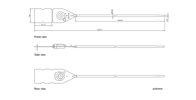 plastic seal CAD plastic seal CAD
