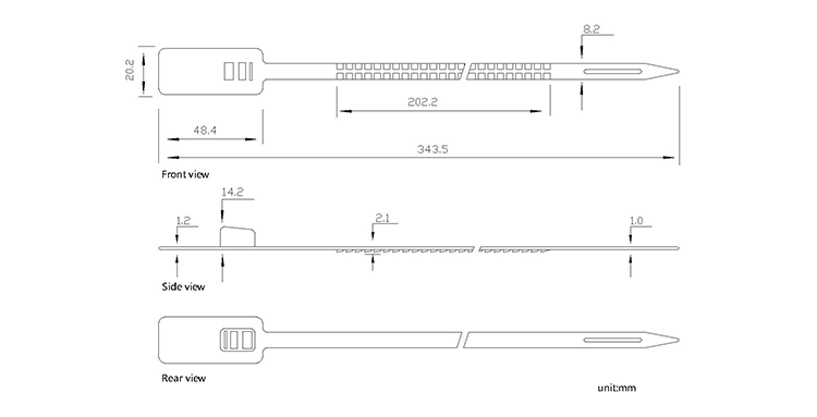plastic seal CAD plastic seal CAD