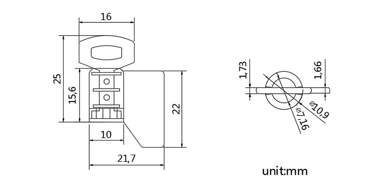 meter seal CAD meter seal CAD