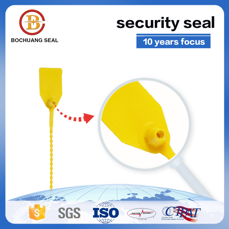 BC-P502 Bamboo pull tight strap plastic seals plastic security seal