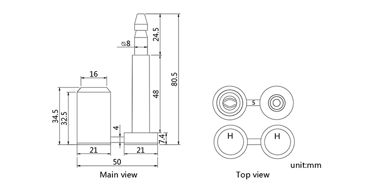 B104 bolt seal CAD B104 bolt seal CAD