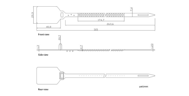 plastic seal CAD plastic seal CAD