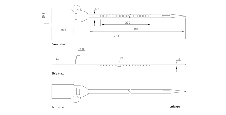 plastic seal CAD plastic seal CAD