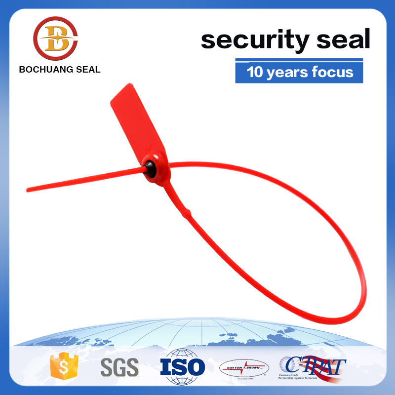 Disposable high security plastic seal