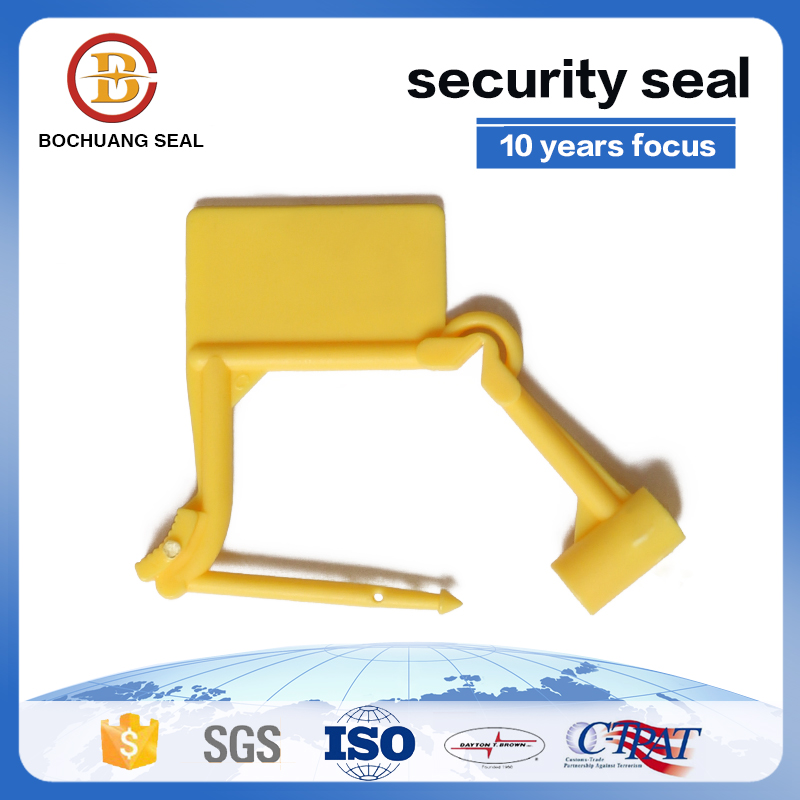 One time use security plastic padlock seal