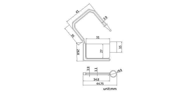 padlock seal CAD padlock seal CAD