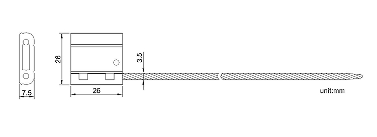 cable seal CAD cable seal CAD