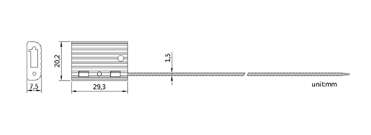 cable seal CAD cable seal CAD
