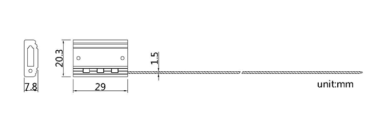 cable seal CAD cable seal CAD