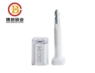 B406 plastic container bolt seal for containers