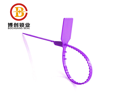 Plastic bag security seal 