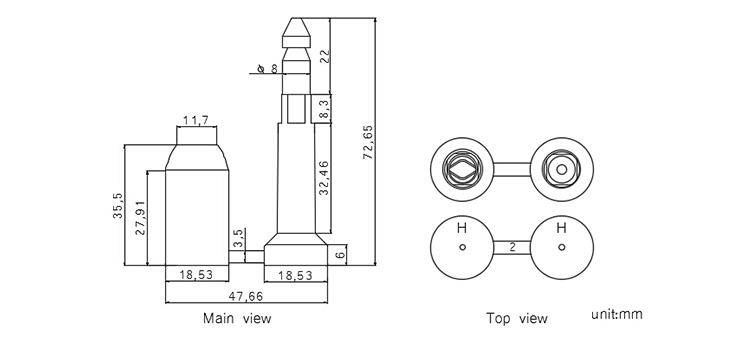 B103 bolt seal CAD