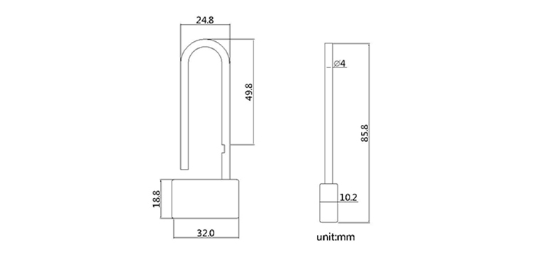 padlock seal CAD padlock seal CAD