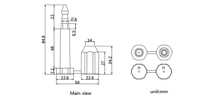 bolt seal CAD 301