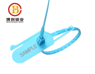 BC-P201 logo and serial number print plastic seal