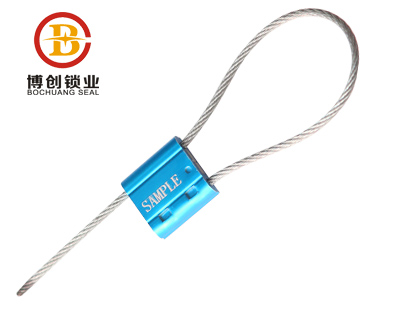 BC-C208 aluminum alloy lock head cable seal with high security