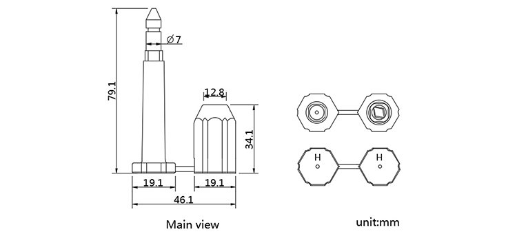 cable seal CAD cable seal CAD