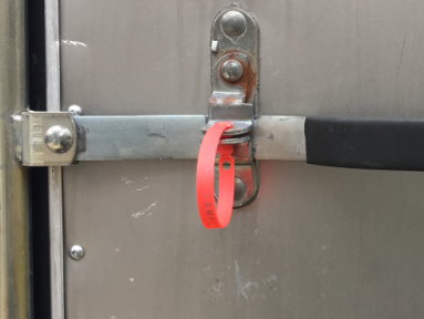plastic seal for container