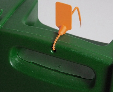 plastic seal for box