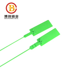 tamper proof plastic security seal with barcode