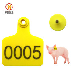 china customized logo botton pig with ear tag